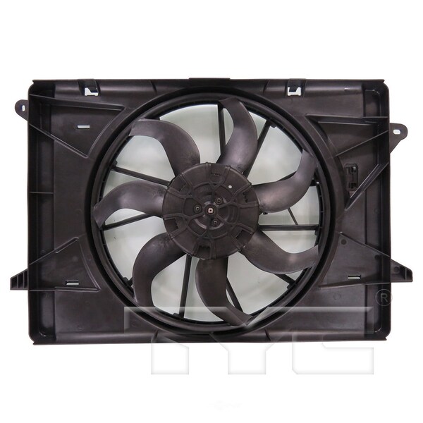 Tyc Dual Radiator And Condenser Fan Assembly, Tyc 624120 624120 - main